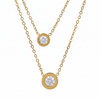 Halo Bezel Pendant