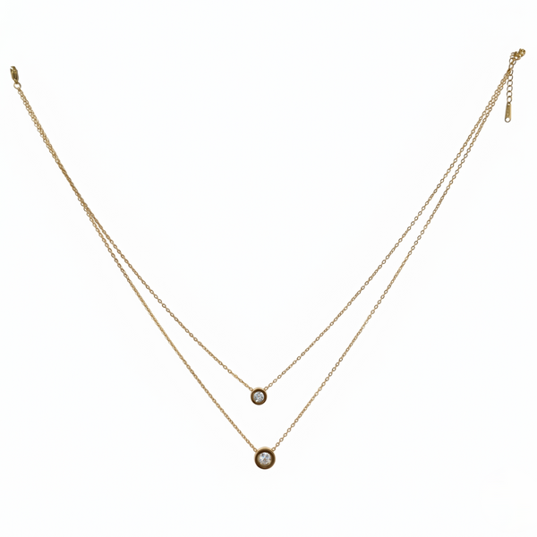 Halo Bezel Pendant