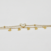 Heart Charm Bracelet