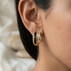 Noir Hoops