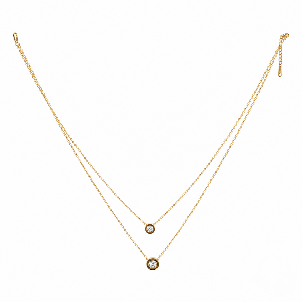 Halo Bezel Pendant