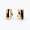 Noir Hoops