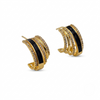 Noir Hoops