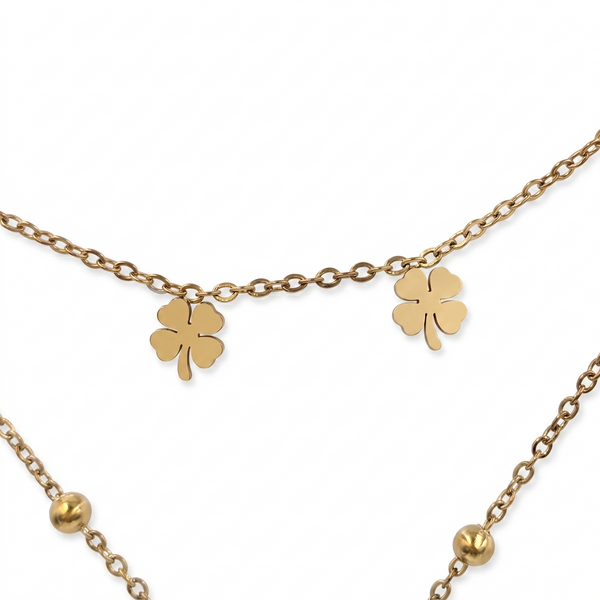 Clover Layered Necklace